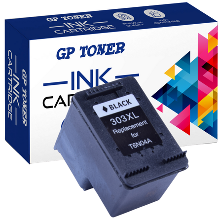 Compatible Ink for HP 303 XL ENVY Photo 6220 6230 7130 7830 - GP-H303XL BK Black