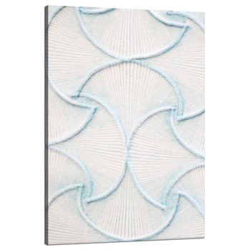 Canvas Print Abstract Embroidery Structure 80x120