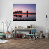 Canvas Print Nature Sunset Over Water 40x30 cm