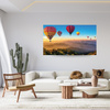 Canvas Print Oil Art Hot Air Balloons 100x80 cm