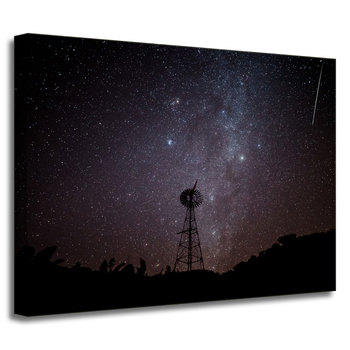 Canvas Print Space Shooting Star 40x30 cm