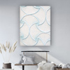 Canvas Print Abstract Embroidery Structure 80x120