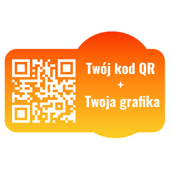 STICKERS with LOGO QR code printed Waterproof Text Photo 64x127 mm