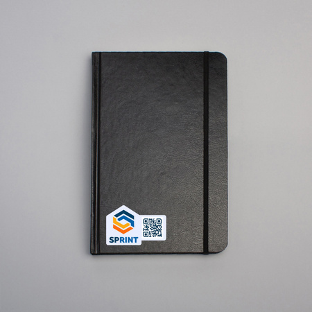 STICKERS with LOGO QR code printed Waterproof Text Photo 50x100 mm