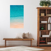 Canvas Print Light Water Waves Sea 80x120 cm
