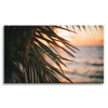 Canvas Print Nature Beach Palm Tree Sea Sunset 90x60