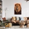 Canvas Print Lion Face Beauty Mane Hair 80x120 cm
