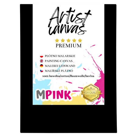 Painting canvas 40X60 cm Black canvas Ideal for painting