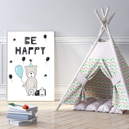 Be happy Birthday Poster 50X70 cm
