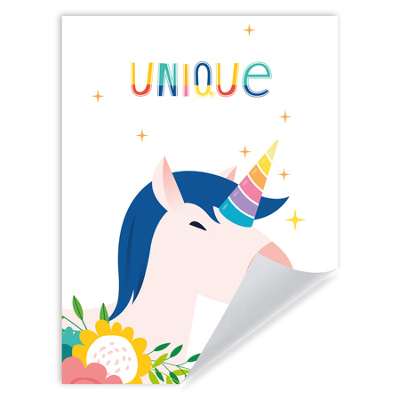 Children's Unicorn Poster 30X40 cm
