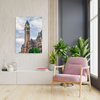 Canvas Print Architecture Clock Tower 30x40 cm
