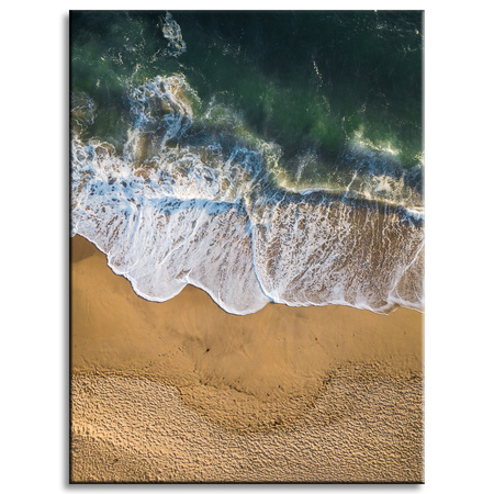 Canvas Print Nature Wave Shore 30x40 cm