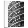 Canvas Print Architecture Building Balconies 30x40 cm