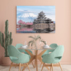 Canvas Print Nature Mount Fuji Japan 120X60 cm