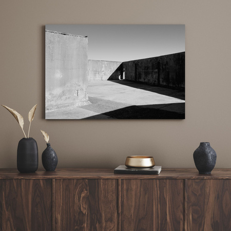 Canvas Print Abstraction Concrete abstraction 40x30 cm