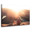Canvas Print Grand Canyon Couple Sun River 90x60