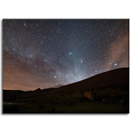 Canvas Print Space Starry Sky 40x30 cm