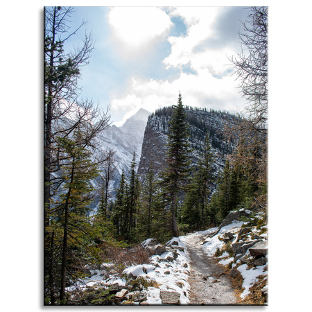 Canvas Print Nature Mountains Trail 30x40 cm