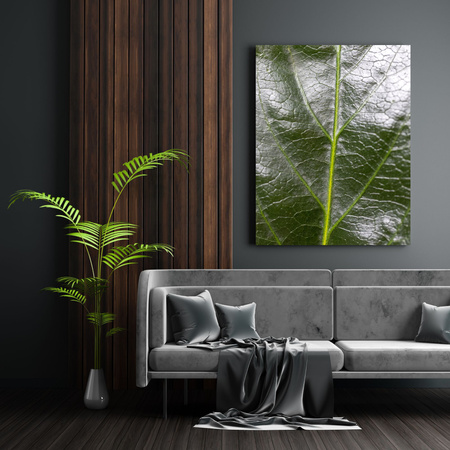Canvas Print Botany Leaf 30x40 cm