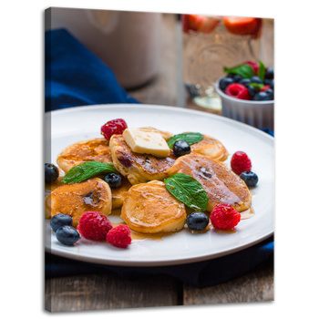 Canvas print Pancakes Kitchen 30x40 cm