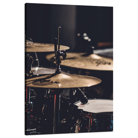 Canvas Print Music Percussion Drums 80x120