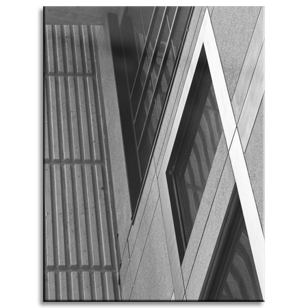 Canvas Print Architecture Concrete Wall Building 30x40 cm