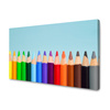 Canvas Print Rainbow Crayons 90x60