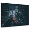 Canvas Print Tokyo Architecture at Night 40X30 cm