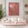 Canvas Print Botanical Pink Peony 30x40 cm