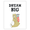 Poster Children's Dream big_2 40X50 cm + silver frame
