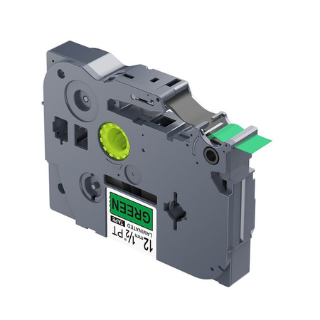 Ribbon replacement for Brother TZ-731 Black on Green