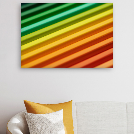 Canvas Print Abstract Colorful RGB Lights 90x60