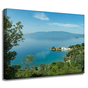 Canvas Print Nature Mountain Peaks 40x30 cm