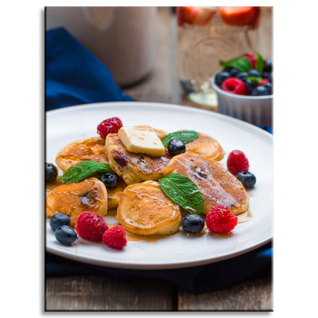 Canvas print Pancakes Kitchen 30x40 cm