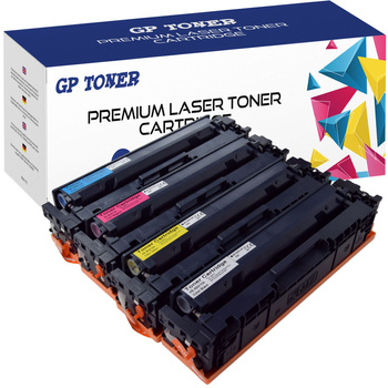 Set of 4x Replacement Toner For HP Color LaserJet Pro M180 M182n Series GP-H2414A WITHOUT CHIP