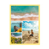 Your photo as a poster + yellow frame 30x40 cm