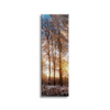 Canvas Print Trees Winter Rising Sun 40x120 cm