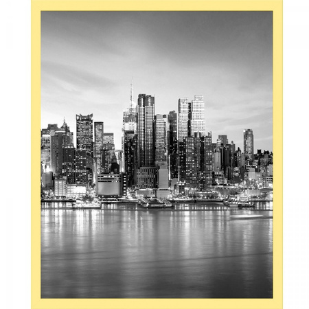 Photo frame 30x40 cm yellow - photo frame