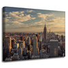 Canvas Print Architecture Sunset Manhattan 40X30 cm