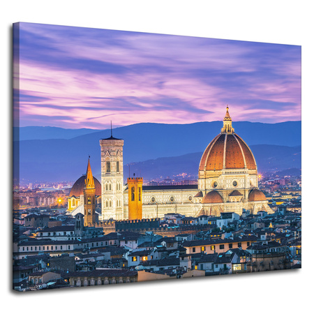 Canvas Print Architecture Florence Cathedral 100X80 cm