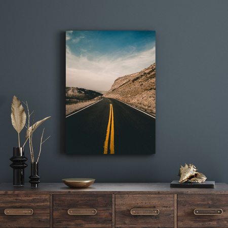 Canvas Print Nature Road 30x40 cm