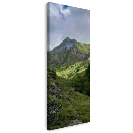 Canvas Print Nature Mountains 40x120 cm