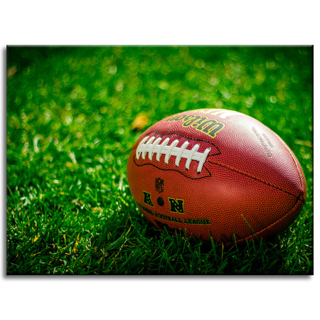 Canvas Print Youth Football 40x30 cm