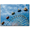 Canvas Print Architecture Amusement Park 40x30 cm