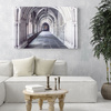 Canvas Print Arches Building Architecture 40x30 cm