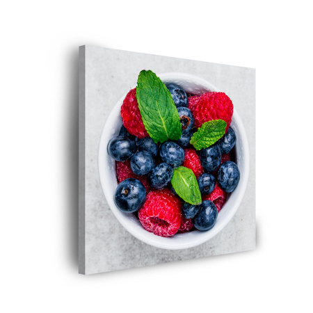 Canvas Print Kitchen Fruits 40x40 cm