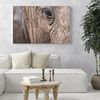 Canvas Print Animals Elephant Eye 40x30 cm
