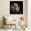 Canvas Print Adult Lion Animal 90x90