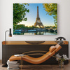 Canvas Print Architecture Eiffel Tower 100X80 cm