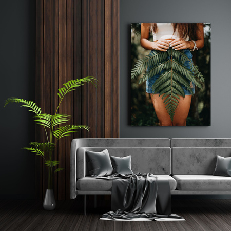 Canvas Print Botany Fern Leaf 30x40 cm